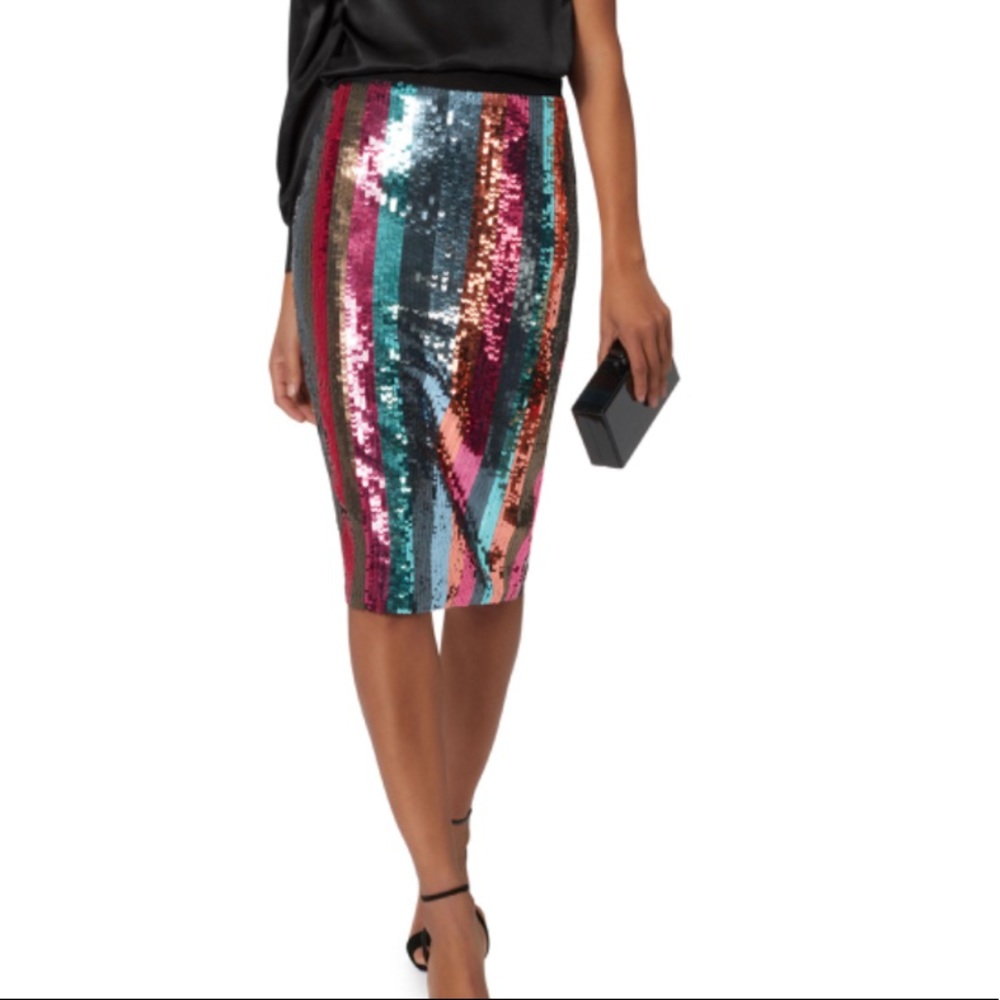 Tanya Taylor sequin skirt size 8